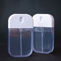 휴대용 미스트 용기 35ML 공병 퍼넬 미니사이즈 스킨 플랫스퀘어디자인