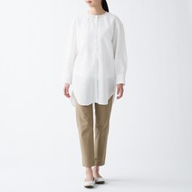 무인양품 MUJI 여성 리넨 워싱 튜닉 BCJ08A1S