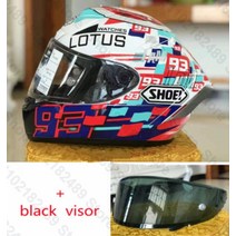 쇼웨이 헬멧 쇼에이 바이크 홍진 클래식 오토바이 SHOEI X14 헬멧 X-열네 로터스 전원 버튼 풀 페이스 레, 02 2 Helmet