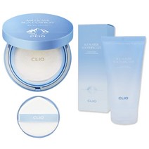 클리오 에어글래스 선쿠션 본품+리필+수딩젤 / 아이스워터 수딩젤 150ml, 빅선쿠션 본품+리필+수딩젤150ml, 1SET