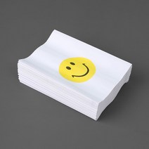 콩픽 스마일 로고 페이퍼백 90p세트 답례품포장 종이봉투 종이백, 쿠팡 본상품선택