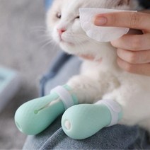 셀럽하우스 실리콘 발커버 스크래치방지 고양이용 슬리퍼양말