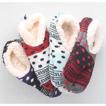 양털 뽀글이 미끄럼방지 기모덧신 기모덧버선 눈꽃 3종세트