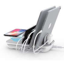 Soopii 5포트 USB PD 멀티 고속 무선충전기 Wiv6Pro