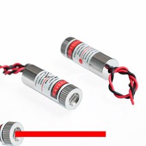 측정 각인 컷팅 조정 가능한 빔 650nm 5mW 레드 포인트/라인/크로스 공구 모듈 헤드 유리 렌즈 초점 산업, Line laser shape