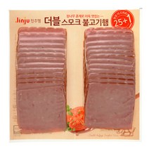 진주 더블 스모크 불고기 슬라이스햄 500g, 단품