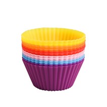 실리만 실리콘 머핀 빵틀 6p 80ml, 혼합색상 x 6p