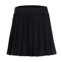 플레이부 NEW PLEATED BANDING SKIRT W/INNER PANTS_Black