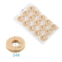 티눈 사마귀 밴드 제거 제거제 방지 패치 발바닥 킬러 굳은살 완화 라텍스 패치 하이힐 발 패드 제거 발 제거, 다크 카키, 1개