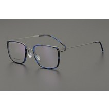 퓨어 티타늄 안경 프레임 가볍고 튼튼한 나사 없는 독서 ​​ 광장 oculos