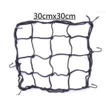 스즈키 하야부사 GSXR1300 S R s용 오토바이 액세서리 메쉬 후크 수하물 카고 헬멧 그물, 01 black