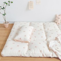 돗투돗 아기 토퍼 논슬립 동물친구들 신생아 유아 침대 이불, 깡총돗바니-아기토퍼