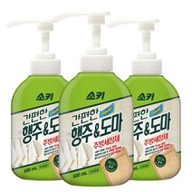 [무궁화] 소키 간편한 행주도마 주방세정제 500ml x 3개