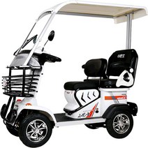 E80 다목적운반차 사륜전동차 전동스쿠터 농업용4륜오토바이 4륜바이크 노인전동차 골프카트, 500W60V20A납산배터리