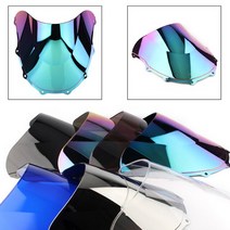 윈드스크린 가와사키 닌자 ZX7R 19962003 더블 윈드 오토바이 액세서리 디플렉터, 02 Iridium