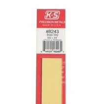 황동막대 FK8243 305mm x 0.4mm x 19.2mm, 없음