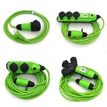 클린 산업용 고용량 차단기 캠핑 작업선 리드선 연장선 방우 멀티탭 콘센트 전기차 충전, 06-1.반야일자 방우차단2구 2.5SQ-미조립(선X)