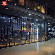폴딩문 접이식 베란다 폴딩 도어 방한 맞춤 제작 자동차미용알루미늄합금단절접이식문세차점, 01 맞춤