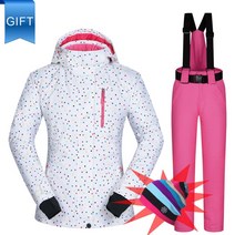 스키 복 여성 브랜드 야외 BDD 스노우 슈트 세트 방풍 방수 겨울 바지와 재킷 마운틴 보드 자켓