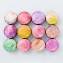 빈 양철 상자 통 캔 양초 항아리 만들기 키트 용기 심지 스티커 로마 에센셜 오일 간장 DIY 양초 만들기 12 개, 12PC Mini 4 x 2.2cm1