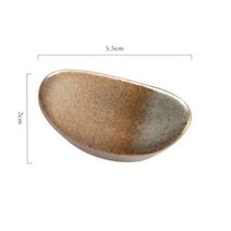 수저받침대 100 개 베개 모양 레트로 세라믹 젓가락 휴식 랙 숟가락 홀더 DIY 홈 테이블 펜, 5