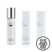 [신상품]미애부 큐레이터 3종세트(에멀전 세럼 크림)+사은품 증정! 미백 및 주름개선 2중 기능성 아데노신 함유 미애부 큐레이터 로션 로숀 화장품 기초세트, 큐레이터 3종세트+비비크림 21.호