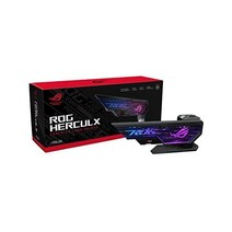 아수스 ROG Herculx 그래픽스 카드 논슬립 홀더 브래킷 고체 아연 구조 간편한 설치 된 스피릿 레벨 높이 조절 가능 넓은 호환성 아우라싱크 RGB