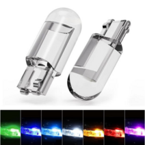 락모터스 자동차 7색 24V T10 LED 미등 넘버등 트렁크등 계기판전구 번데기전구 트럭 화물차 버스, T10벌브24V(핑크2P)