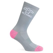 166485 Rapha 라파 RCC SockS Chapter RCC 양말 챕터 ClubhouSe 클럽하우스 그레이 핑크 화이트 [병행 수입품], 에스
