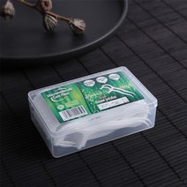 50/100 개/묶음 일회용 치실 치간 브러시 치아 스틱 이쑤시개 구강 잇몸 청소 케어, 50pcs 박스