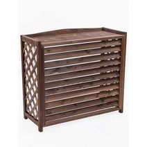 에어컨 실외기 외부보호 커버 덮개 햇빛 가리개 대형, 80x32x70 블랙