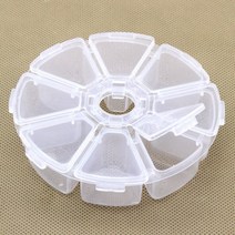 Ems 또는 dhl에 의해 1000pcs 2017 새로운 주간 회전 필 박스 여행 알 약 케이스 주최자 상자, 한개옵션0