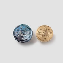 새로운 도착 DIY 왁스 인감 스탬프 빈티지 라운드 골동품 씰링 초대장 봉투 취미 도구 전용 구리 헤드 교체, 21 21