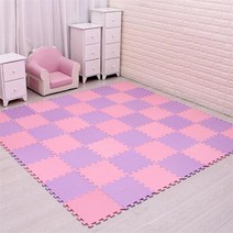 츠안소음방지 퍼즐 매트/18 또는 24/lot 연동 운동 타일 바닥 카펫 깔개 아이 각 29cm 0.8cm
