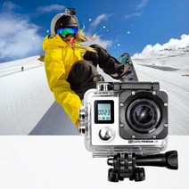 오감인류 스포츠 액션캠 유튜버 카메라 오토바이 바이크 블랙박스 UHD 4K 160만화소 30M 방수, 블랙