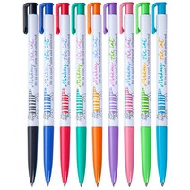 ( xeno) 제노 캐릭터 유성볼펜 0.5mm 12개입1타 (옵션) 노크식볼펜, 파랑
