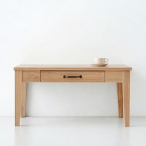 수납형 좌식테이블 튼튼한 거실 가구 아늑한 심플 인테리어 모던 클래식 디자인 서랍 서재 복도 안방 침대 화장대 테이블, TBM4080