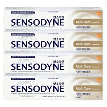 센소다인 [센소다인] 시린이 치약 100g 4개 _멀티케어, 단일옵션