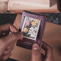 빈티지 우체통 다꾸 스티커 0.1464ea, RA_ 디저트