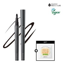 [네오젠 라르] 번짐제로 엣지라이너(아이라이너) + 캐롯패드1매, 단품, 단품