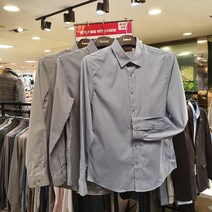 스탠다드 링클프리 미니 투톤 깅엄 셔츠 주름이생기지않은 봄셔츠 (YS21WG2)