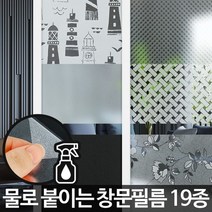 [모비딕컴퍼니] 유리창썬팅 창문사생활보호필름 아파트시트지 창문시트지 무점착시트지 phiao, 상품_선택--▶화이트안개