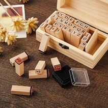 다꾸스탬프 원목 숫자 알파벳 도장 다꾸용품 스탬프, 상세페이지 참조, 상세페이지 참조, 상세페이지 참조