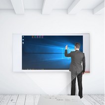 럭시 무반사 스크린 유리칠판 화이트보드, 알루미늄프레임