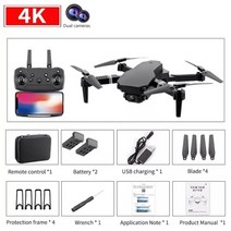 2021 S70 미니 드론 직업 4K HD Pix 듀얼 카메라 Quadcopter 1080P WiFi FPV 접을 수 RC 헬리콥터 선물을 따릅니다, 협동사, 4K 프로 2배터리