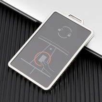자동차 키 케이스 테슬라 TPU 카드 가방 홀더 커버 셸 모델 3 Y 모델리 보호기 액세서리, [05] silver key case, 05 silver key case