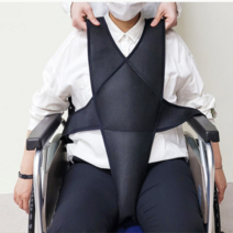 휠체어보호대 휠체어안전띠 안전벨트 환자안전 억제대, 휠체어몸통안전벨트1개, 1개