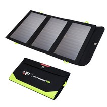 태양열설치 태양광패널 ALLPOWERS 태양 전지 패널 5V 21W 내장 10000mAh 배터리 휴대용 열 충전기 휴대 전화 야외에 대 한 방수, A