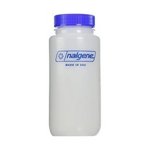 Nalgene HDPE 와이드 마우스 라운드 용기, 64 oz