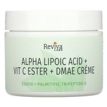 Reviva Labs 알파 리포 산 비타민 C 에스테르 DMAE 크림 2 온스 (55 g)